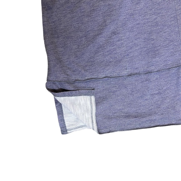 Zenergy BY Chico’s Size 2 denim color 3/4 sleeve top - Picture 7 of 8